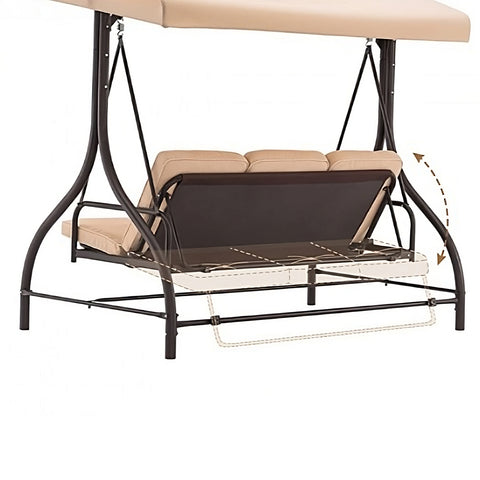 immagine-4-dimaplast-dondolo-da-giardino-reclinabile-beige-ean-8033857215992