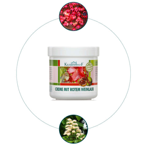 Krauterhof Crema Con Estratto Di Vite Rossa Gambe Piedi - Foto 7
