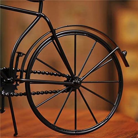 immagine-4-oem-bicicletta-decorativa-con-orologio-in-metallo-nero-31x20cm-ean-4029811472468